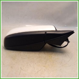 Specchio Specchietto Retrovisore Destro DX Bianco Opel Zafira B 2010-2011 Schefenacker Originale Usato