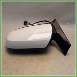 Specchio Specchietto Retrovisore Sinistro SX Bianco Opel Zafira B 2010-2011 Schefenacker Originale Usato
