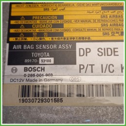 Centralina Airbag Bosch 0285001903 Lexus Serie IS 2 Serie 8917053100 2010