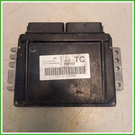 Centralina Motore Iniezione ECU Continental S010016040-A8 Chevrolet Kalos 1.2 96376652 Benzina 2005-2008