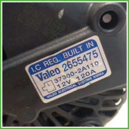 Alternatore Valeo 2655475 Hyundai Accent 3 Serie 373002A110 2005-2009