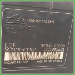 Centralina ABS Modulo Pompa Ate 06.2109-0319.3 040083410D Toyota Yaris France 2 Serie 2005-2009 Originale Usato