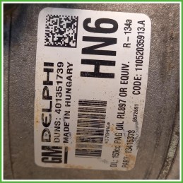 Compressore Clima AC Aria Condizionata Delphi 401351739 Opel Zafira B 95517233 2010-2011