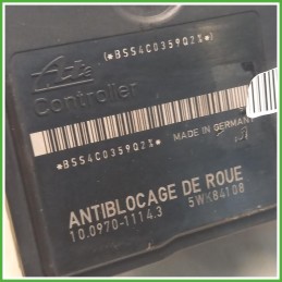 Centralina ABS Modulo Pompa Ate 10.0970-1114.3 4541V7 Peugeot 206 1998-2009 Originale Usato