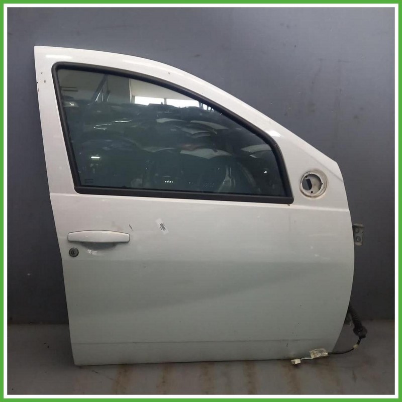 Porta Portiera Sportello Anteriore Destro DX Dacia Duster 1 Serie Bianco Suv 5 Porte(4x4) 2010-2013 Originale Usato