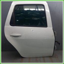 Porta Portiera Sportello Posteriore Destro DX Dacia Duster 1 Serie Bianco Suv 5 Porte(4x4) 2010-2013 Originale Usato