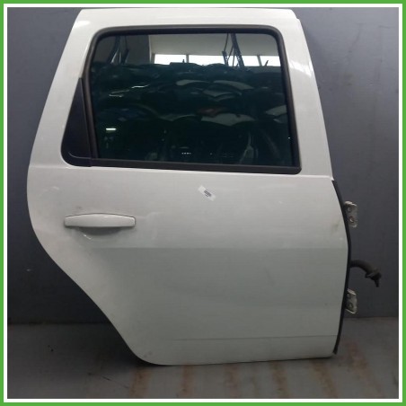 Porta Portiera Sportello Posteriore Destro DX Dacia Duster 1 Serie Bianco Suv 5 Porte(4x4) 2010-2013 Originale Usato