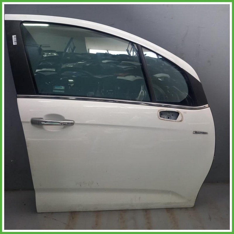 Porta Portiera Sportello Anteriore Destro DX Citroen C3 2 Serie Bianco Berlina 5 Porte 2013-2016 Originale Usato