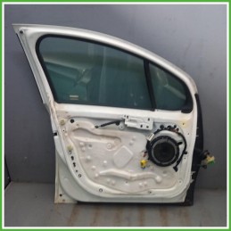 Porta Portiera Sportello Anteriore Sinistro SX Citroen C3 2 Serie Bianco Berlina 5 Porte 2013-2016 Originale Usato