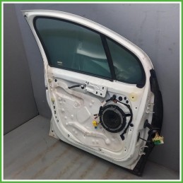 Porta Portiera Sportello Anteriore Sinistro SX Citroen C3 2 Serie Bianco Berlina 5 Porte 2013-2016 Originale Usato
