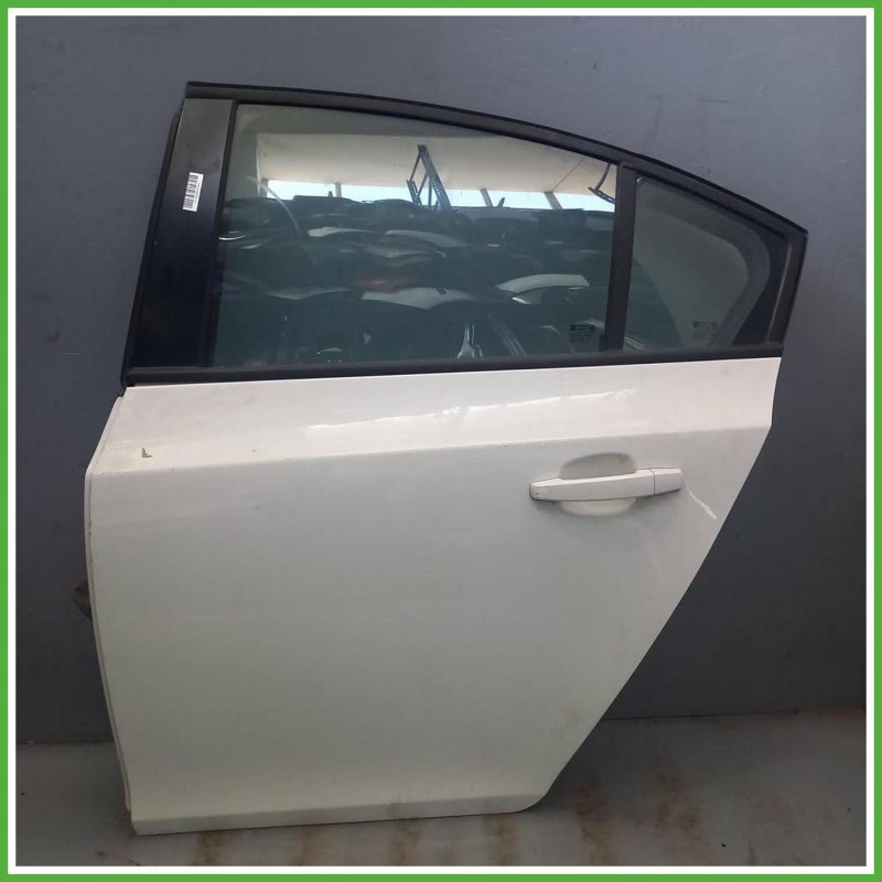 Porta Portiera Sportello Posteriore Sinistro SX Chevrolet Cruze Bianco Berlina 4 Porte 2011 Originale Usato