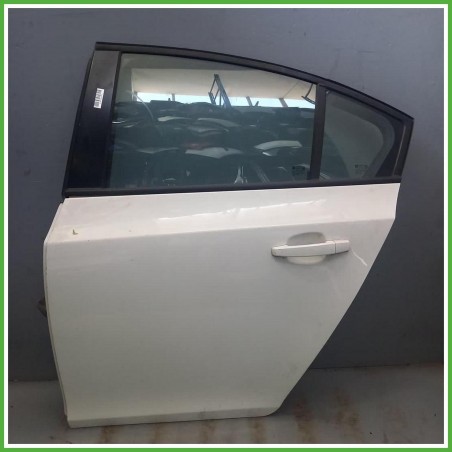 Porta Portiera Sportello Posteriore Sinistro SX Chevrolet Cruze Bianco Berlina 4 Porte 2011 Originale Usato