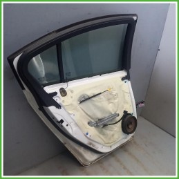 Porta Portiera Sportello Posteriore Sinistro SX Chevrolet Cruze Bianco Berlina 4 Porte 2011 Originale Usato