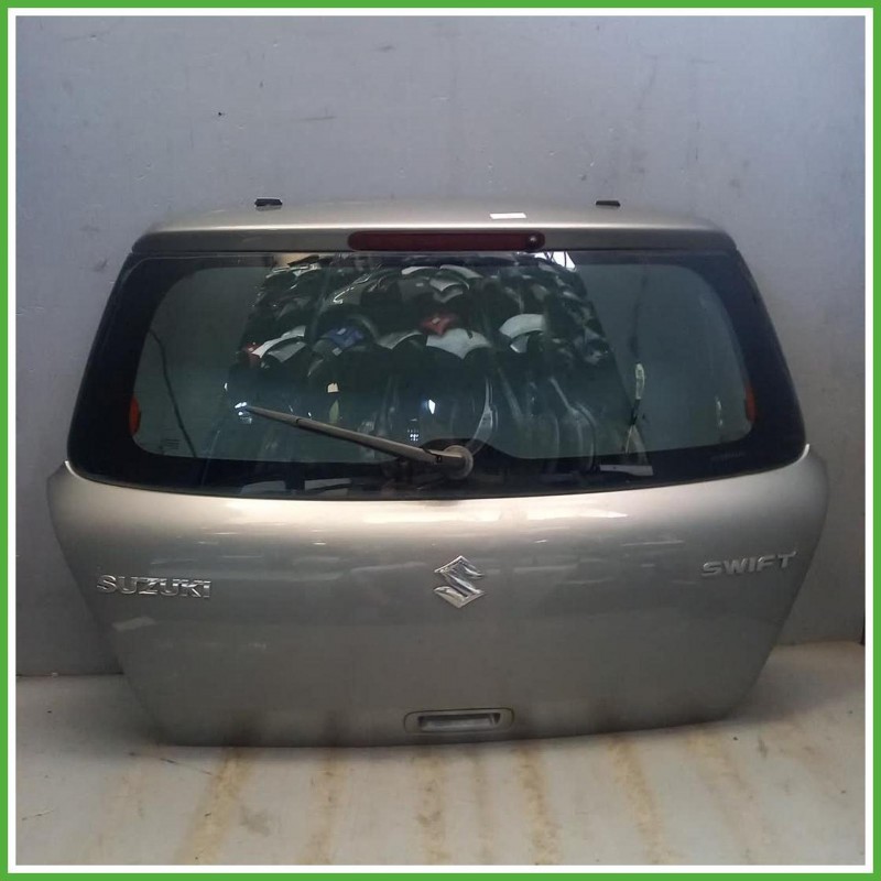 Portellone Bagagliaio Cofano Baule Posteriore Suzuki Swift 4 Serie 2005-2011 Grigio Berlina 5 Porte Originale Usato