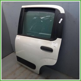Porta Portiera Sportello Posteriore Sinistro SX Fiat Panda 3 Serie Bianco Berlina 5 Porte 2012-2020 Originale Usato
