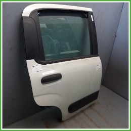 Porta Portiera Sportello Posteriore Destro DX Fiat Panda 3 Serie Bianco Berlina 5 Porte 2012-2020 Originale Usato