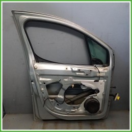 Porta Portiera Sportello Anteriore Sinistro SX Peugeot Partner Ranch 3 Serie Grigio Multispace 5 Porte 2008-2014 Originale Usato