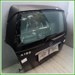 Portellone Bagagliaio Cofano Baule Posteriore Mercedes Classe A W169 2004-2008 Nero Berlina 5 Porte Originale Usato