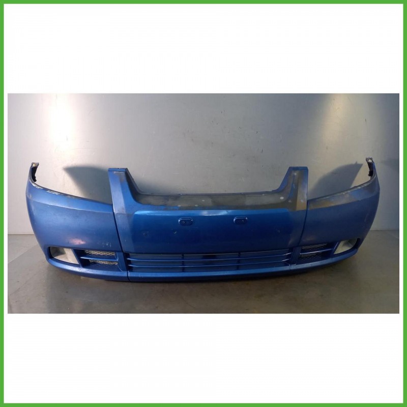 Paraurti Anteriore Chevrolet Kalos Berlina 5 Porte Blu 2005-2008 96481330 Originale Usato