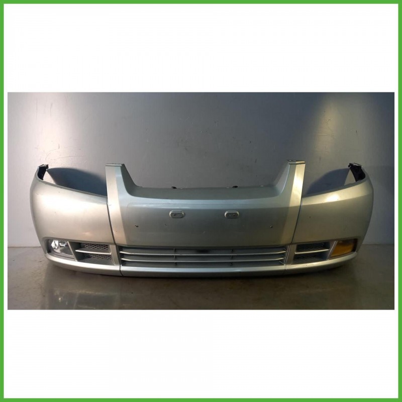 Paraurti Anteriore Chevrolet Kalos Berlina 5 Porte Grigio 2005-2008 96481330 Originale Usato