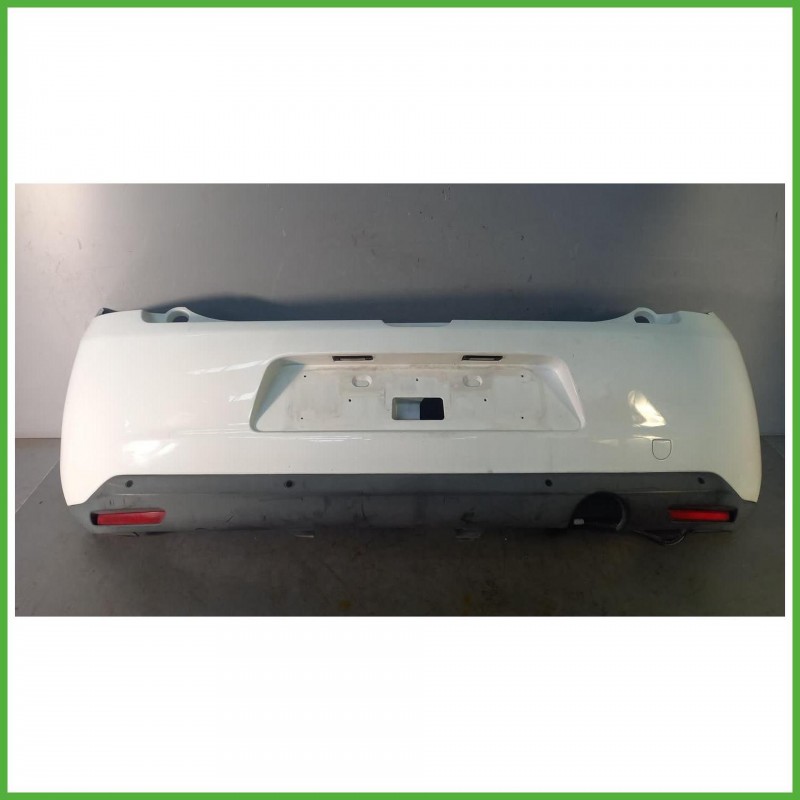 Paraurti Posteriore Citroen C3 2 Serie Berlina 5 Porte Bianco 1610078180 2013-2016 Originale Usato