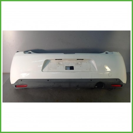 Paraurti Posteriore Citroen C3 2 Serie Berlina 5 Porte Bianco 1610078180 2013-2016 Originale Usato