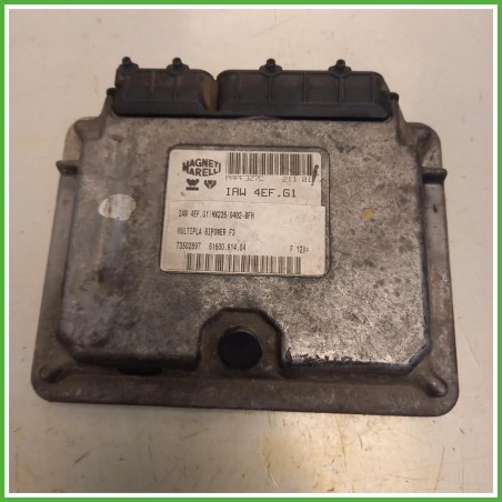 Centralina Motore ECU Magneti Marelli IAW4EF.G1 Fiat Multipla 1 Serie 1.6 Bipower ELX 16v. 51761337 Benzina Metano 2001-2004