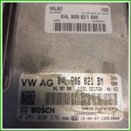 Centralina Motore Iniezione ECU Bosch 0281030376 Audi A5 8TA Sportback 2.0 TDi 16v. 4L906021BH Gasolio 2013-2017