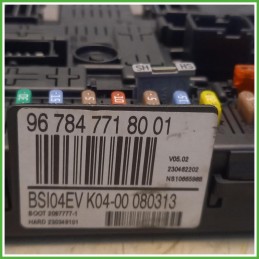 Body Computer Centralina Modulo BCM BSI Johnson Controls NS10665988 Peugeot 3008 1 Serie 1.6 HDi 9678477180 Gasolio 2013-2016