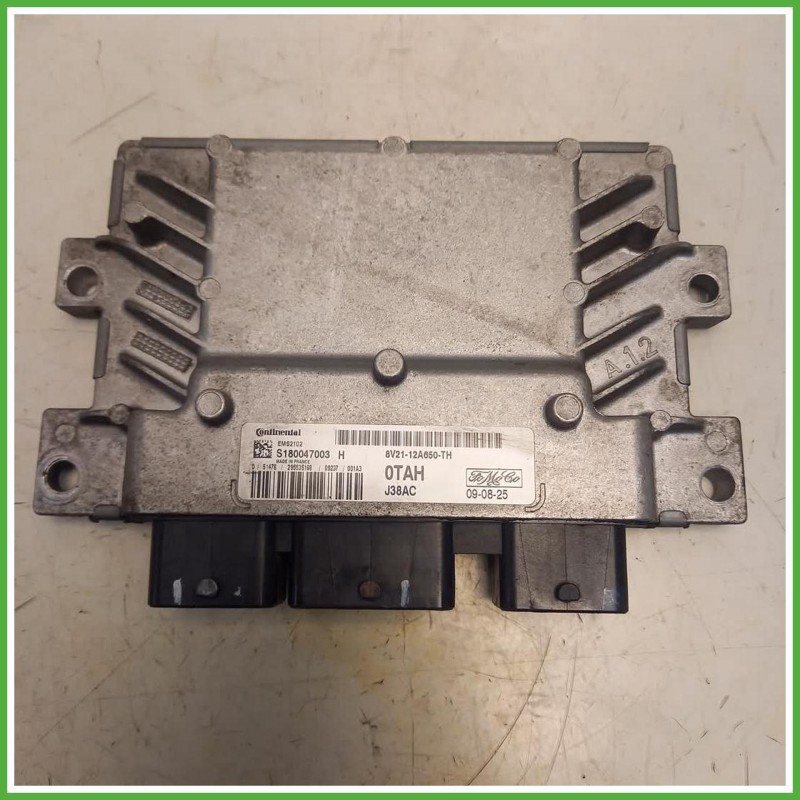 Centralina Motore Iniezione ECU Continental S180047003H Ford Fiesta 6 Serie 1.4 Flexifuel 16v. 1543041 Benzina GPL 2008-2012