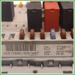 Body Computer Centralina Modulo BCM BSI  Lancia Musa 2 Serie 1.3 MJTD Oro Plus 16v. 51799613 Gasolio 2007-2011