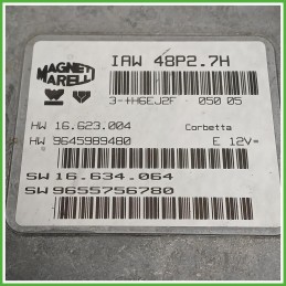 Centralina Motore Iniezione ECU Magneti Marelli IAW48P2.7H Citroen C2 1.1 194214 Benzina 2003-2010