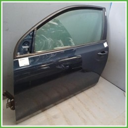Porta Portiera Sportello Anteriore Destro DX Volkswagen Golf 6 Serie Blu Scuro Berlina 3 Porte 2008-2012 Originale Usato