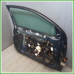 Porta Portiera Sportello Anteriore Destro DX Volkswagen Golf 6 Serie Blu Scuro Berlina 3 Porte 2008-2012 Originale Usato