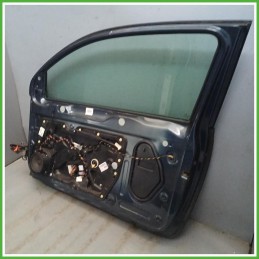 Porta Portiera Sportello Anteriore Sinistro SX Volkswagen Golf 6 Serie Blu Scuro Berlina 3 Porte 2008-2012 Originale Usato