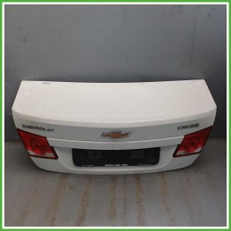 Portellone Bagagliaio Cofano Baule Posteriore Chevrolet Cruze 2011 Bianco Berlina 4 Porte Originale Usato