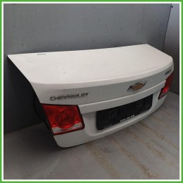 Portellone Bagagliaio Cofano Baule Posteriore Chevrolet Cruze 2011 Bianco Berlina 4 Porte Originale Usato