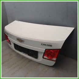 Portellone Bagagliaio Cofano Baule Posteriore Chevrolet Cruze 2011 Bianco Berlina 4 Porte Originale Usato