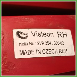 Fanale Fanalino Destro DX Visteon 2VP354-030-02 Citroen C2 2003-2010 6351Y0 Originale Usato