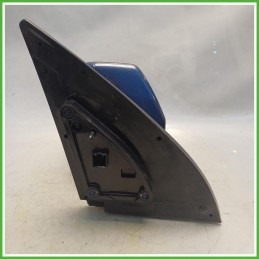 Specchio Specchietto Retrovisore Sinistro SX Blu Kia Sportage 2 Serie 2004-2010 Schefenacker Originale Usato