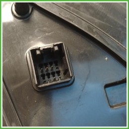 Specchio Specchietto Retrovisore Sinistro SX Blu Kia Sportage 2 Serie 2004-2010 Schefenacker Originale Usato