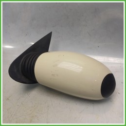 Specchio Specchietto Retrovisore Sinistro SX Panna Fiat Seicento 2000-2005 Magneti Marelli Originale Usato