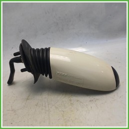 Specchio Specchietto Retrovisore Sinistro SX Panna Fiat Seicento 2000-2005 Magneti Marelli Originale Usato