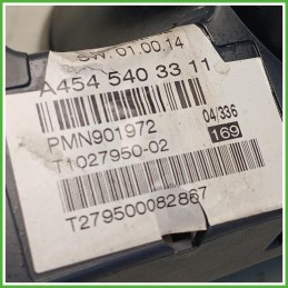 Quadro Strumenti Borg PMN901972 Smart Forfour 454 1.5 CDi Passion 12v. A4545403311 2004