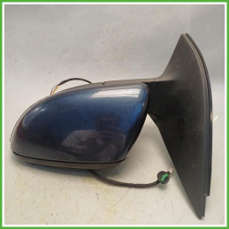 Specchio Specchietto Retrovisore Sinistro SX Blu Volkswagen Golf 6 Serie 2008-2012  Originale Usato