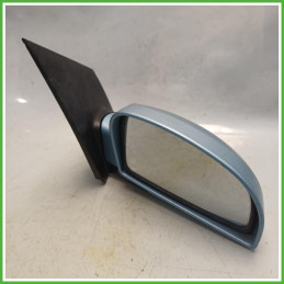 Specchio Specchietto Retrovisore Destro DX Azzurro Hyundai Getz 2 Serie 2005-2009 Schefenacker Originale Usato