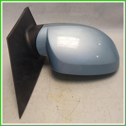 Specchio Specchietto Retrovisore Destro DX Azzurro Hyundai Getz 2 Serie 2005-2009 Schefenacker Originale Usato