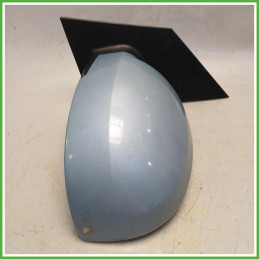 Specchio Specchietto Retrovisore Sinistro SX Azzurro Hyundai Getz 2 Serie 2005-2009 Schefenacker Originale Usato