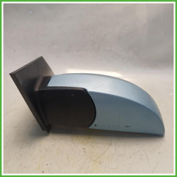 Specchio Specchietto Retrovisore Sinistro SX Azzurro Hyundai Getz 2 Serie 2005-2009 Schefenacker Originale Usato