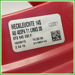 Fanale Fanalino Sinistro SX Automotive Lighting Audi A5 8TA Sportback 2013-2017 8T8945095F Originale Usato